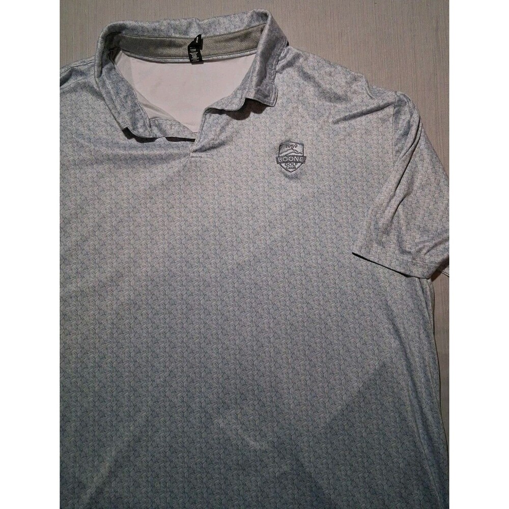 Anderson Ord Golf Polo Shirt Mens 2XLarge Blue Embroidered Boone Golf Club Logo